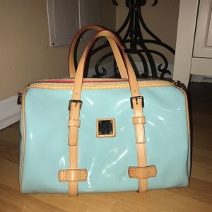 OPEN TO OFFERS! Dooney & Bourke Satchel aqua blue